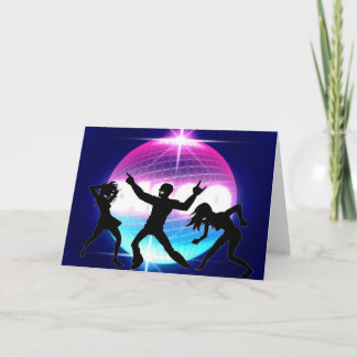 Carte Boîte de nuit de disco