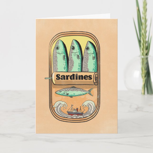 Carte Boîte de sardines (Devant)
