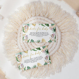 Carte Boîtier de demande de réservation de Baby sh