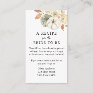 Carte Boîtier Rustique Automne