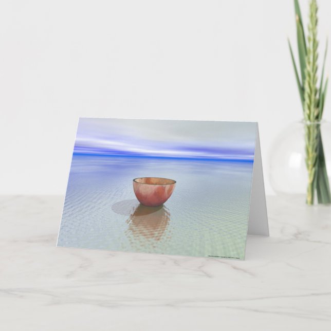 Carte Bol et eau (Devant)