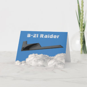 Carte Bombe furtif B-21 Raider