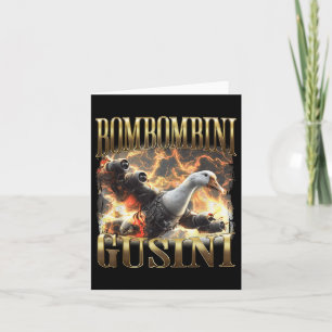 Carte Bombombini Gusini Funny Italien Brainrot mème Boot
