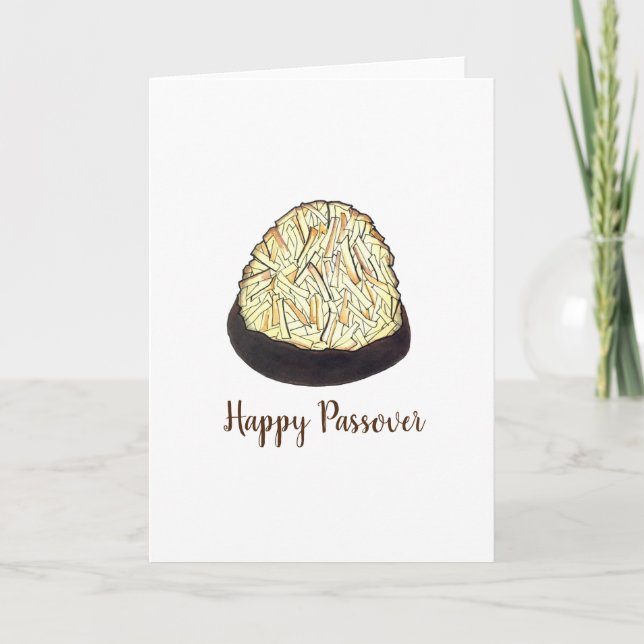 Carte Bon cookie macaron de Pâque nourriture de vacances (Devant)