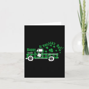 Carte Bon Jour de la Saint Patrick Ramasse Camion