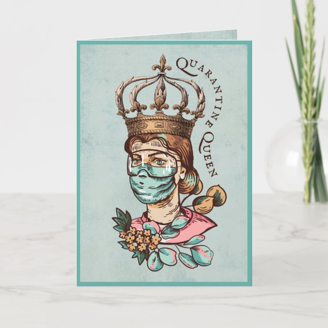 Carte Bon rétablissement | Encouragement | Covid 19 Coro (Devant)