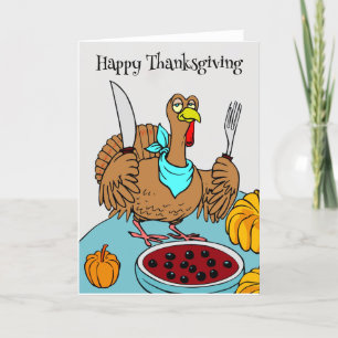 Carte bon thanksgiving