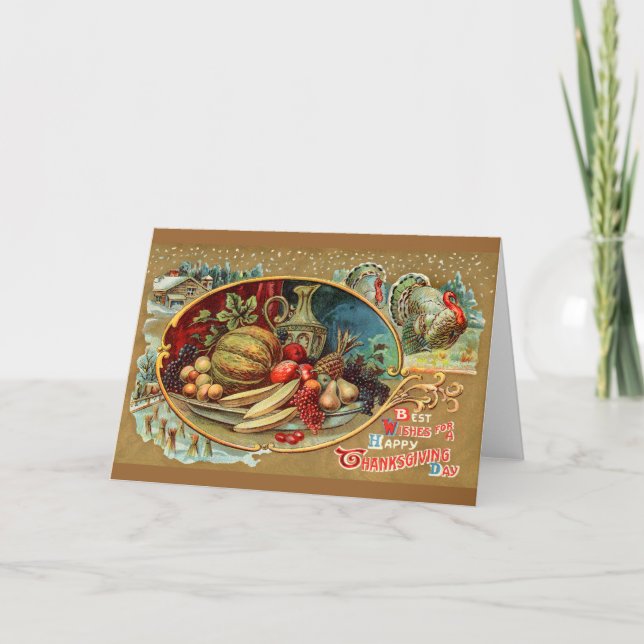 carte bon thanksgiving (Devant)