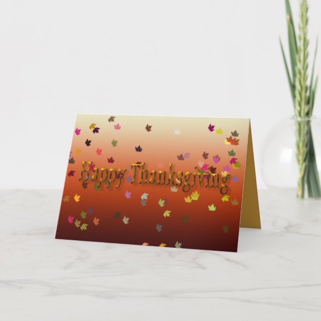 Carte bon thanksgiving (Devant)