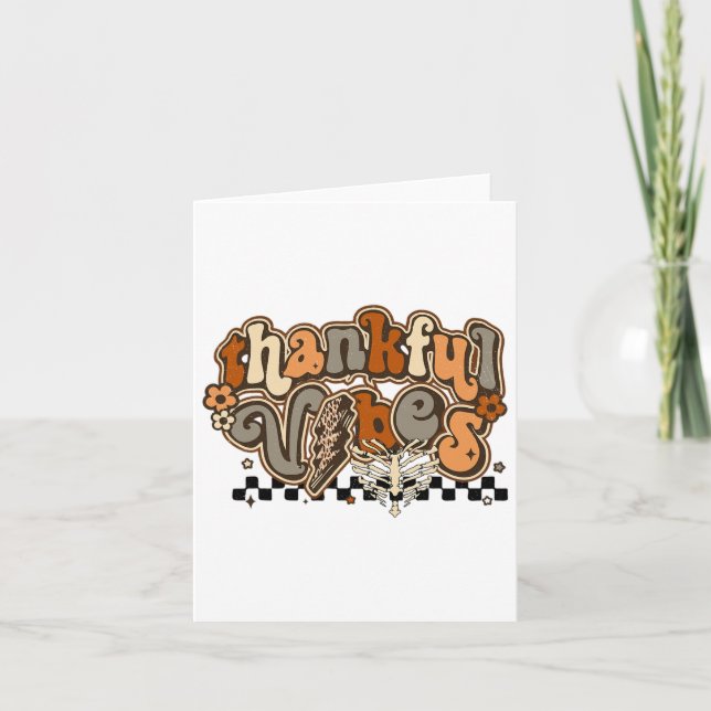 Carte Bon thanksgiving (Devant)
