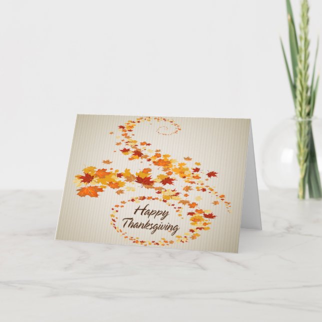 Carte bon thanksgiving 4 (Devant)