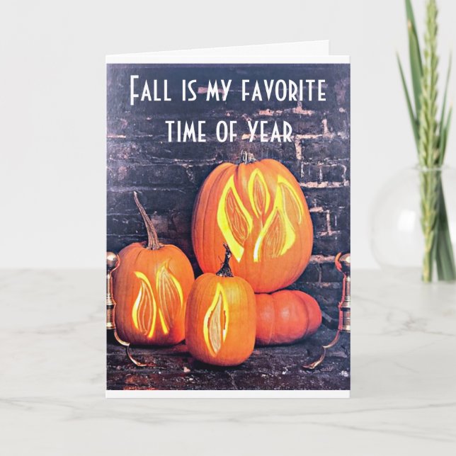 CARTE **BON THANKSGIVING À MA FAMILLE** (Devant)