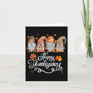 Carte Bon thanksgiving Gnomes