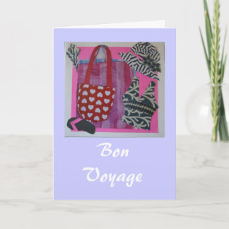 Carte Bon Voyage