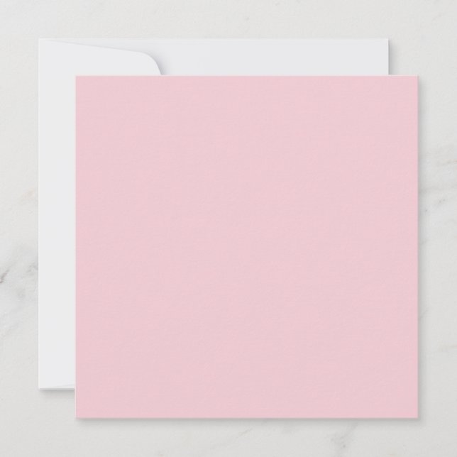 Carte Bonbon à l'eau de pastèque Rose Couleur Uni  (Devant)