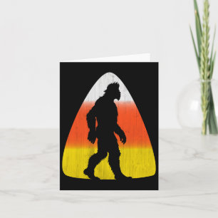 Carte Bonbons Bigfoot Corn Automne Halloween Et Plus