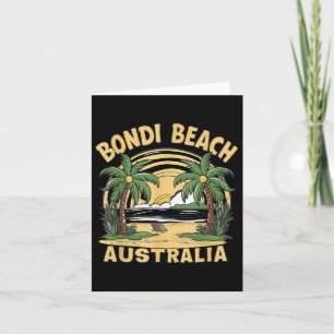 Carte Bondi Beach Australie