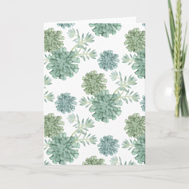 Carte Bonheur plante | Motif réussi (Devant)