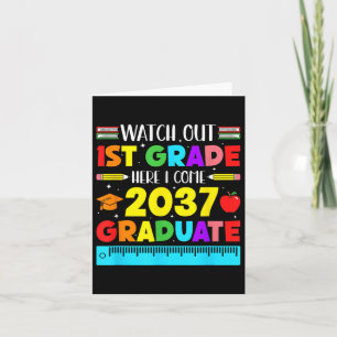 Carte Bonjour 1ère année Future Graduate Graduate Cl Of
