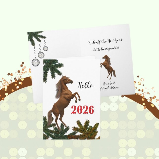 Carte Bonjour 2026 (Créateur téléchargé)