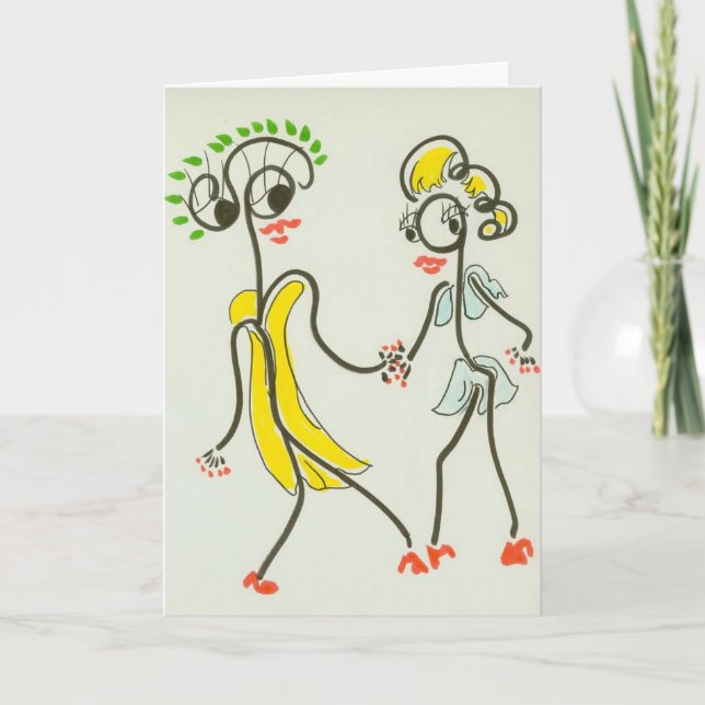 CARTE BONJOUR CUTIE (Devant)