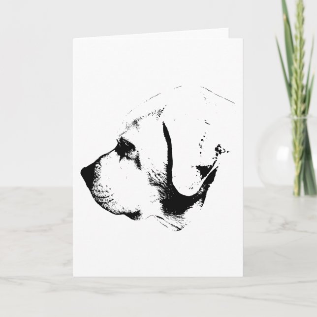 Carte Bonjour d'un véritable ami (Devant)