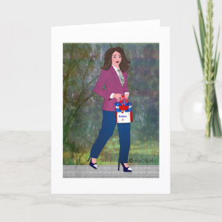 Carte Bonjour-Hi LeeMarie et son design créatif