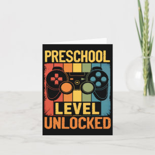 Carte Bonjour Le Niveau Préscolaire Jeu Vidéo Déverrouil
