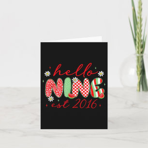 Carte Bonjour Neuf Est 2016 9e Anniversaire Fille Waterm