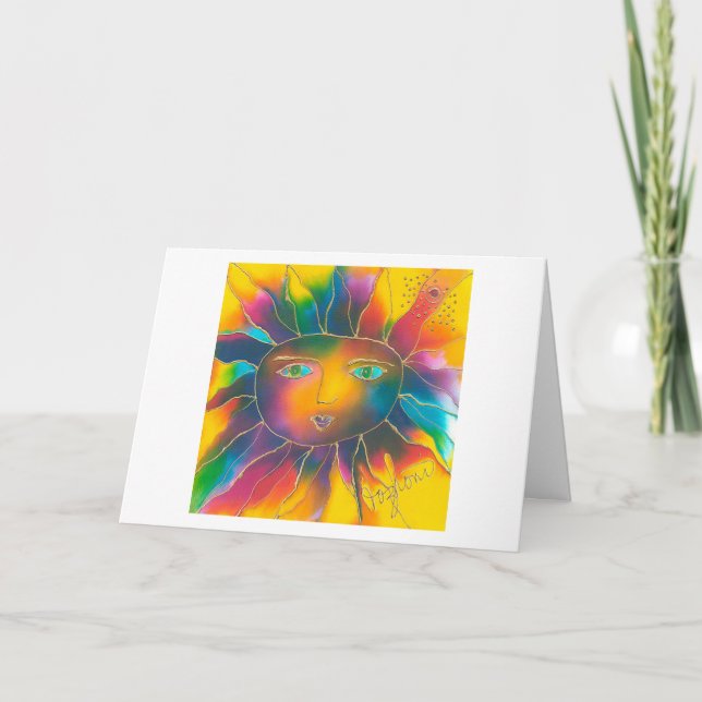 CARTE BONJOUR SOLEIL !CARTE (Devant)