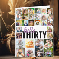 Bonjour Trente 30 Photos Grille Collage Gros Anniv