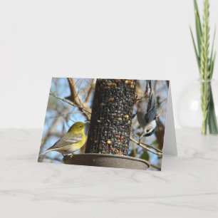 Carte Bonjour ! Vide à l'intérieur