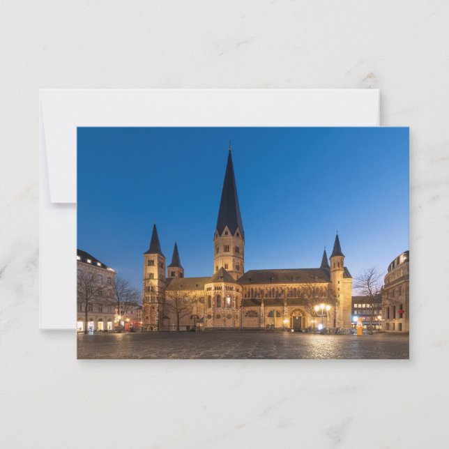 Carte Bonn Allemagne (Devant)