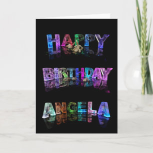 Carte Bonne Angela Card anniversaire