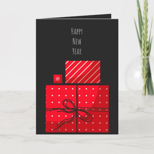 Carte Bonne année (Devant)