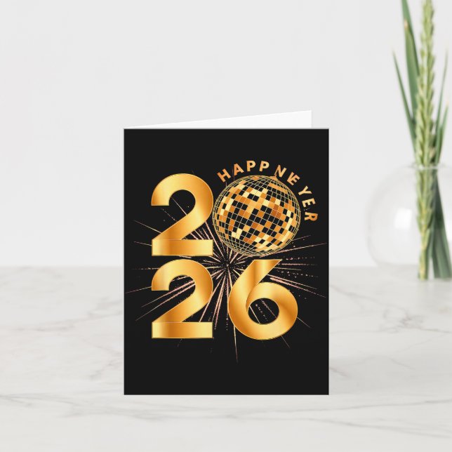 Carte Bonne année 2026  (Devant)