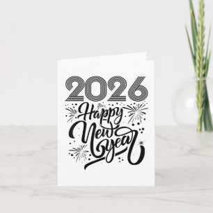 Carte Bonne année 2026 Feux d'artifice _1