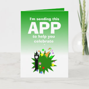 Carte Bonne année drôle