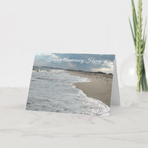 Carte Bonne Anniversaire Honey Ocean Waves Card