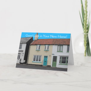 Carte Bonne Chance dans le Cottage de la Nouvelle Maison