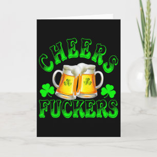Carte Bonne chance Ers drôle St Patrick's Day Boire irla