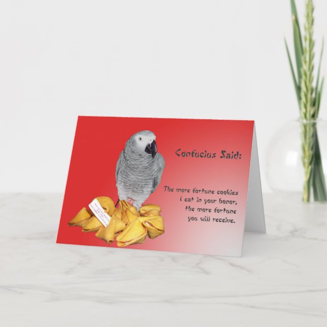 Carte Bonne chance Fortune (Devant)