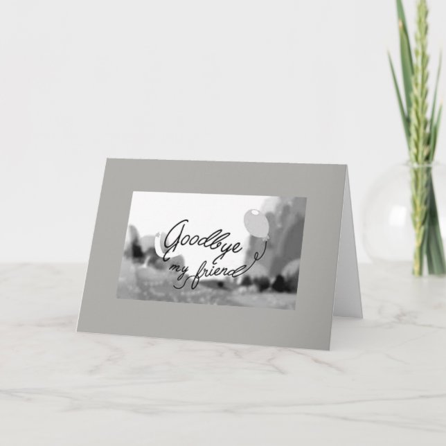 CARTE **BONNE DE MA COPINE** VOUS SOUHAITANT LE MIEUX (Devant)