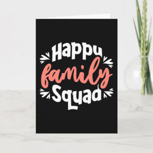 Carte Bonne équipe familiale