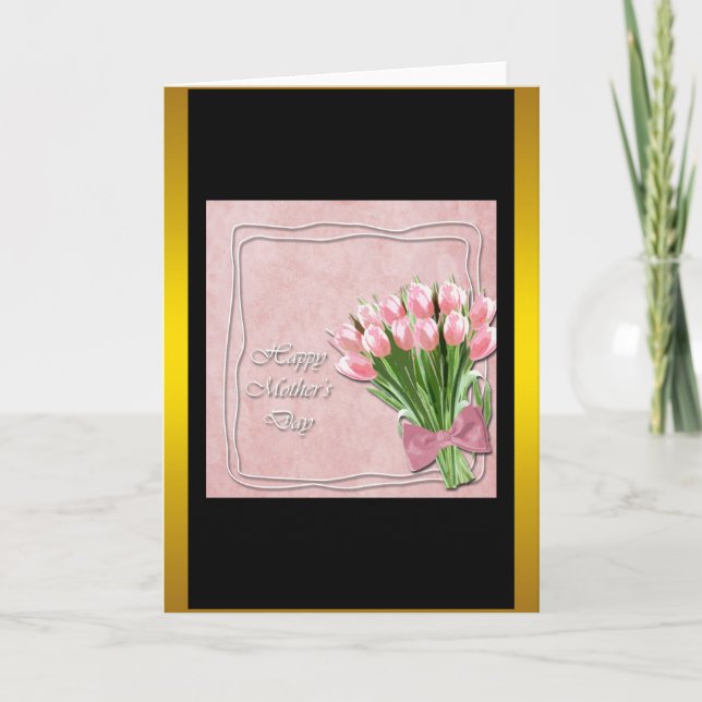 Carte Bonne fête des mères (Devant)