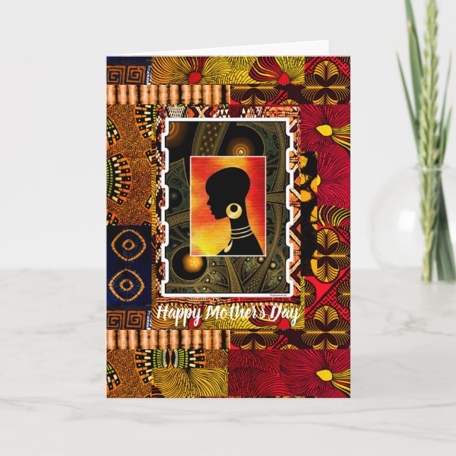 Carte Bonne fête des mères (Devant)