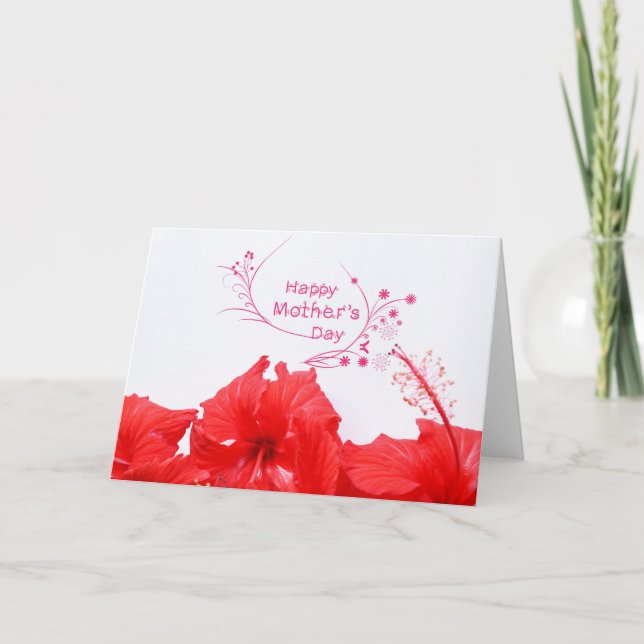 Carte Bonne fête des mères (Devant)