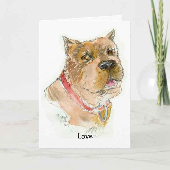 Carte Bonne fête des mères avec amour (Devant)