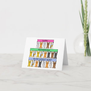 Carte Bonne fête des mères comme une tante pour moi