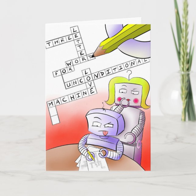 Carte Bonne fête des mères | Love Machine Card (Devant)